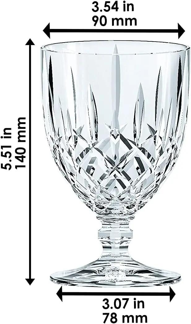 Nachtmann kristallist kelchgläser — elegantne 4-osaline komplekt – pakend ja tarvikud