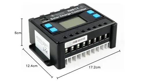 solartronics vastupidav PWM-päikesekontroller 40A – sinine kaitse – pilt 12