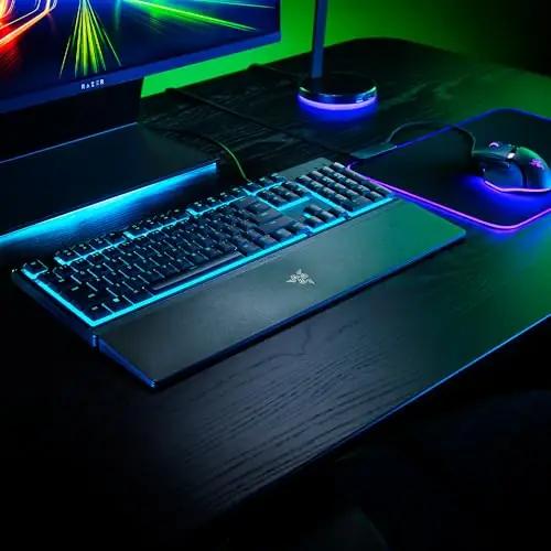 Razer mänguritastatuur Ornata V3 X — madal membraan, ergonoomia – pilt 13