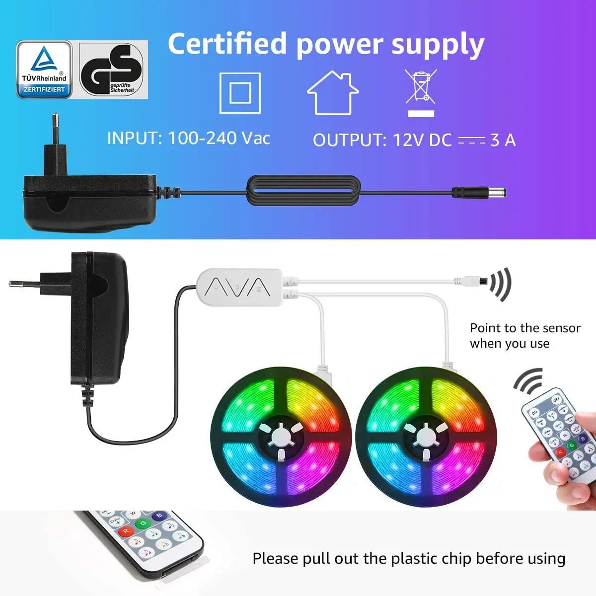 Lepro MagicColor 15 m veekindel RGB LED-riba koduseks meeleoluks – pilt 8