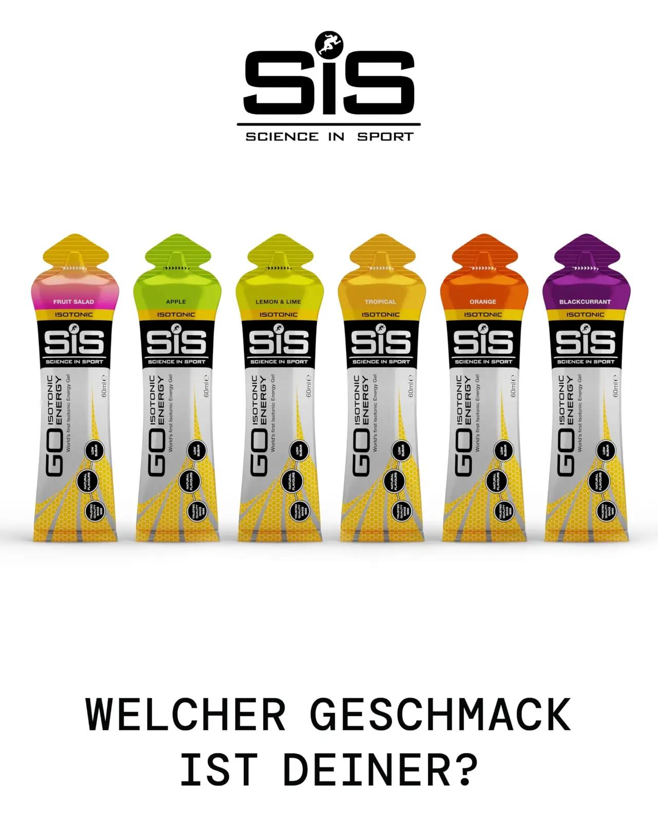 Science in Sport energigeel 30×60 ml sidrun-laim – pilt 6