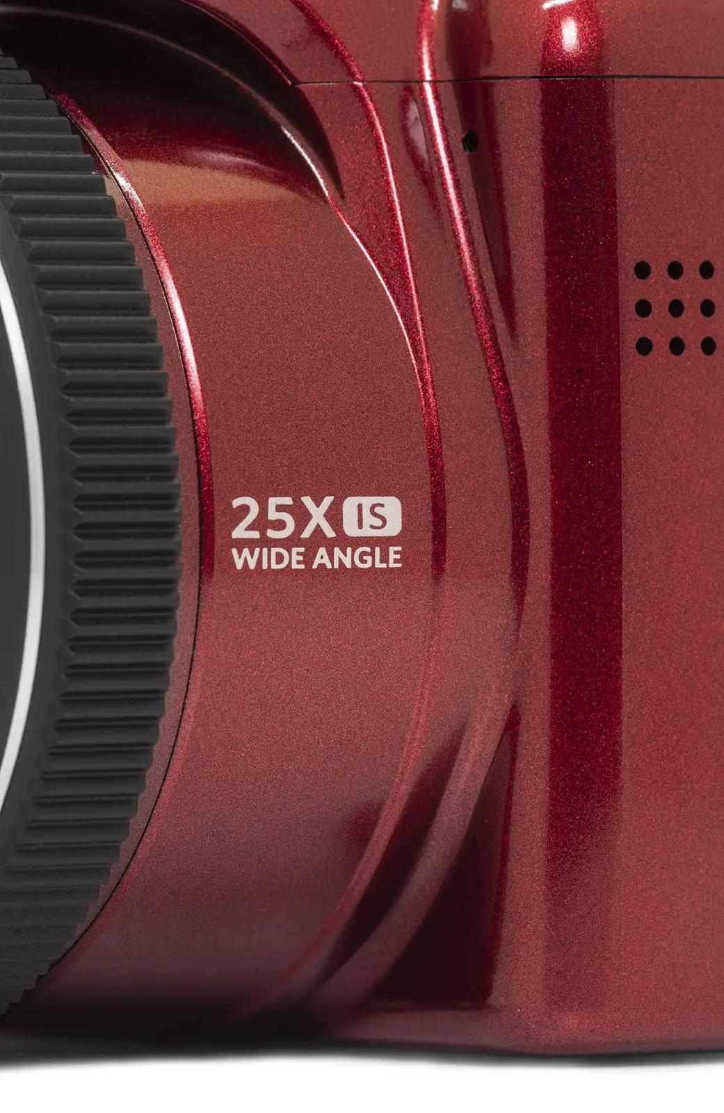 KODAK kompaktne 25× optiline zoom – AZ255RD punane kaamera – lisavaade