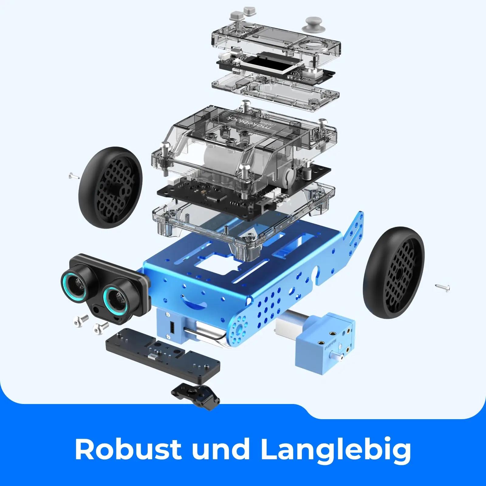 Makeblock alumiiniumist õpperobot mBot 2 lastele – pilt 8