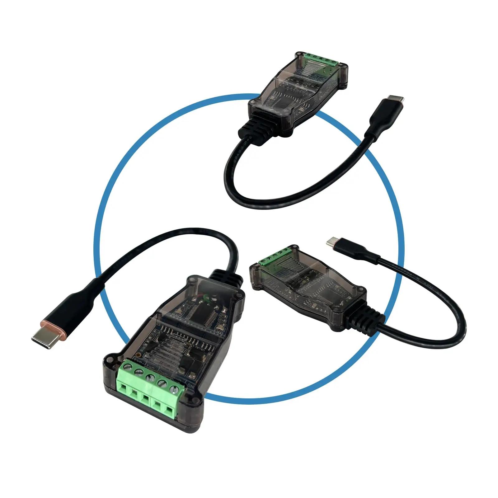 DSD TECH USB-C adapter RS485/RS422 — tööstuslik ja vastupidav – detailne vaade