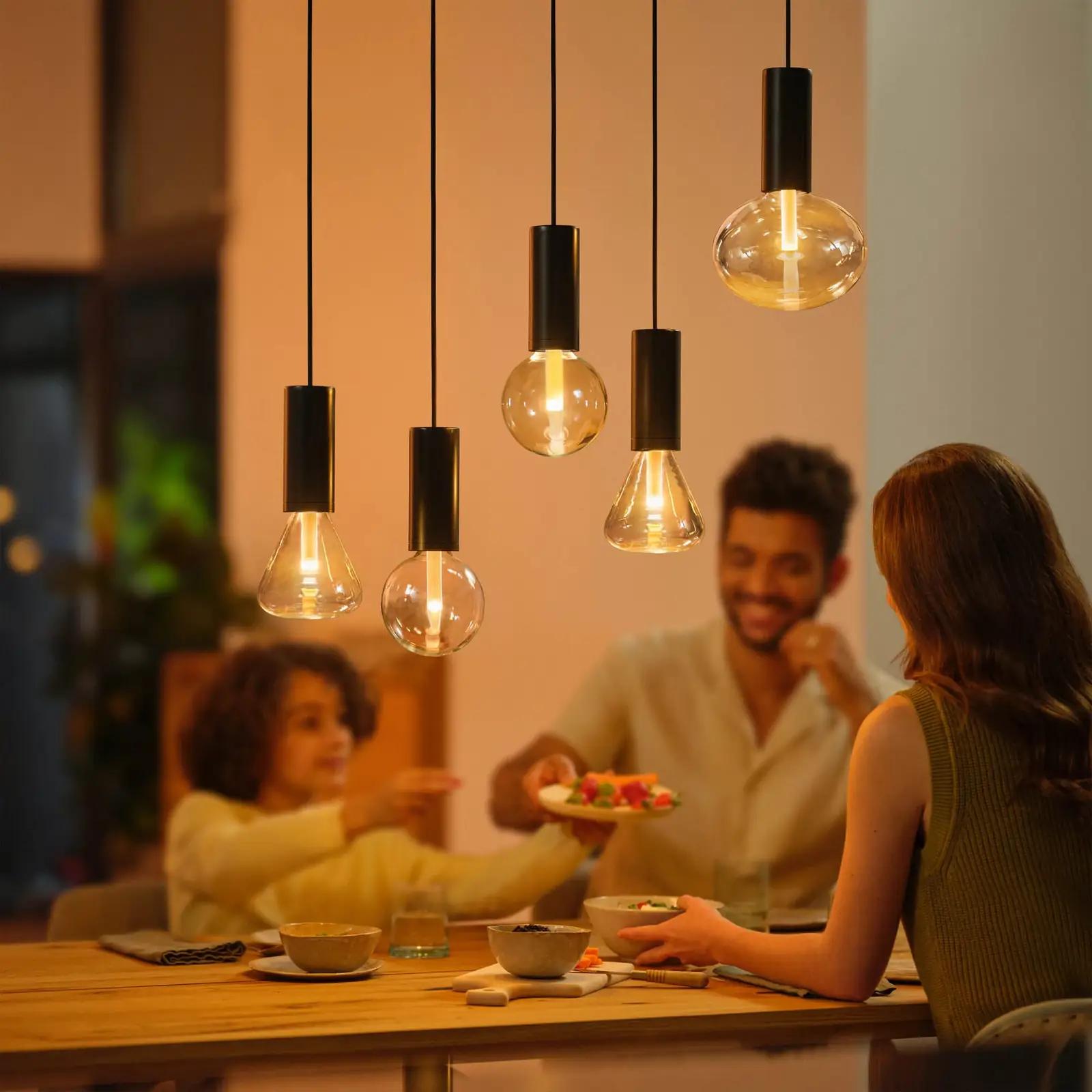 Philips Hue klaasripats – atmosfäärne LED ripats kingituseks – detailne vaade