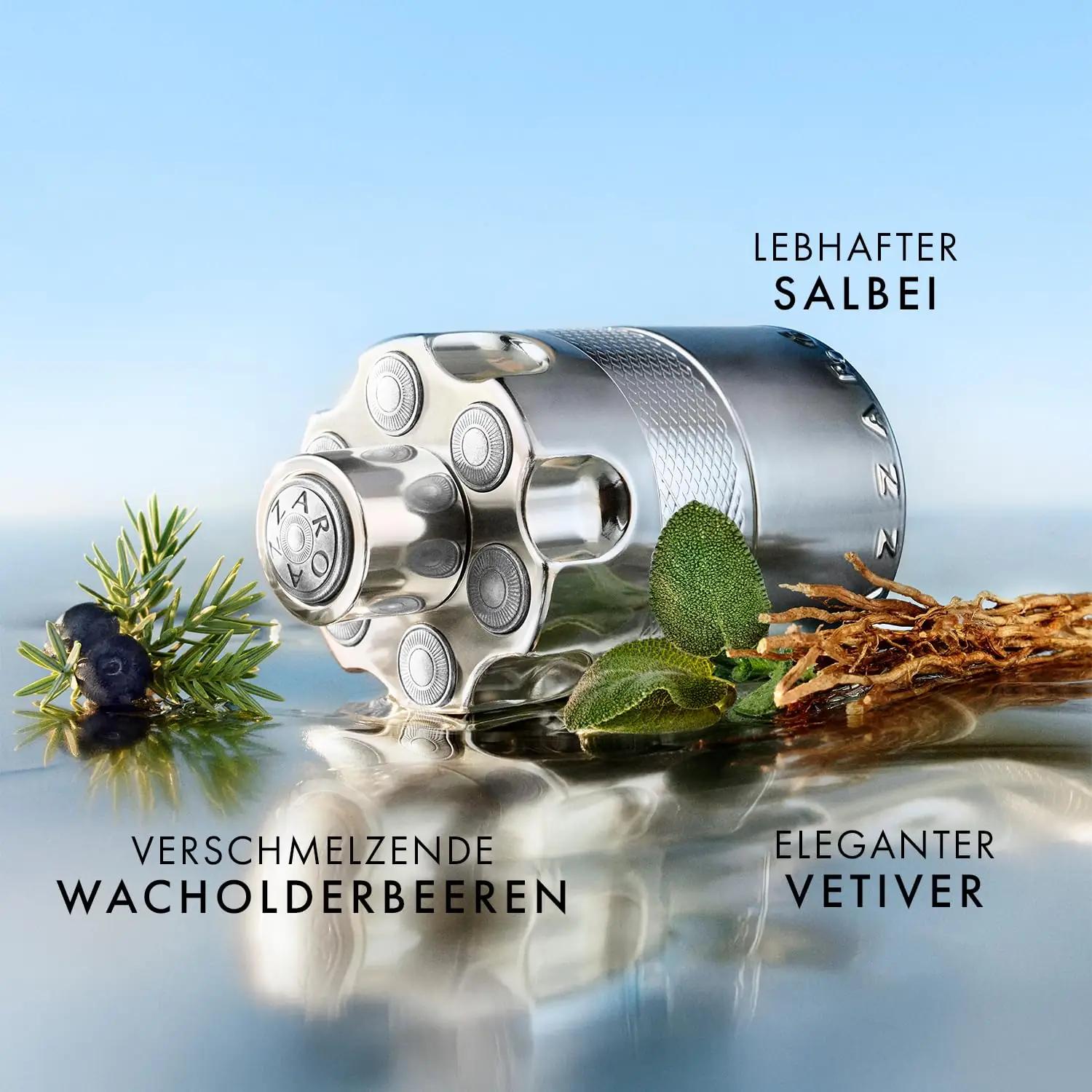 Azzaro meesteparfüüm 100 ml — puidune ja vürtsikas aroom – detailne vaade