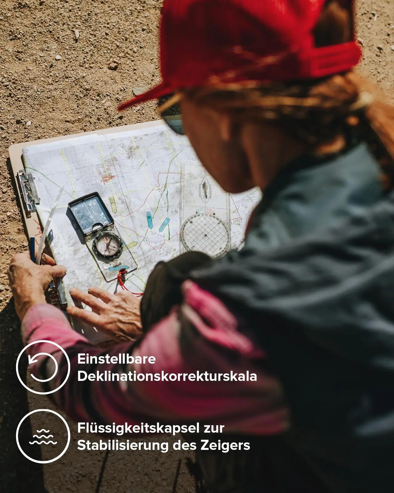 SUUNTO roostevaba peegelkompass – täpne matkaabiline – pilt 6