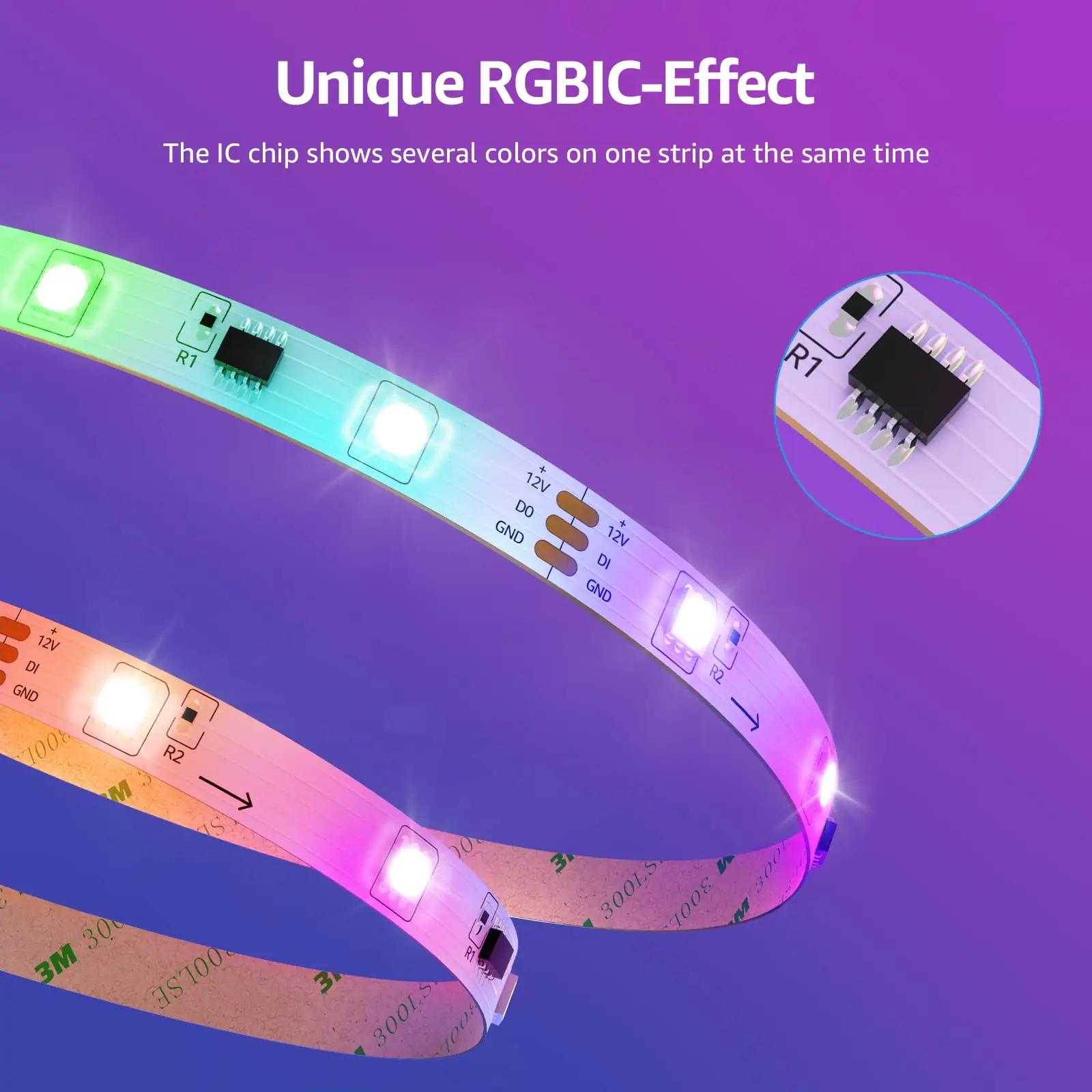 Lepro MagicColor 15 m veekindel RGB LED-riba koduseks meeleoluks – pilt 7