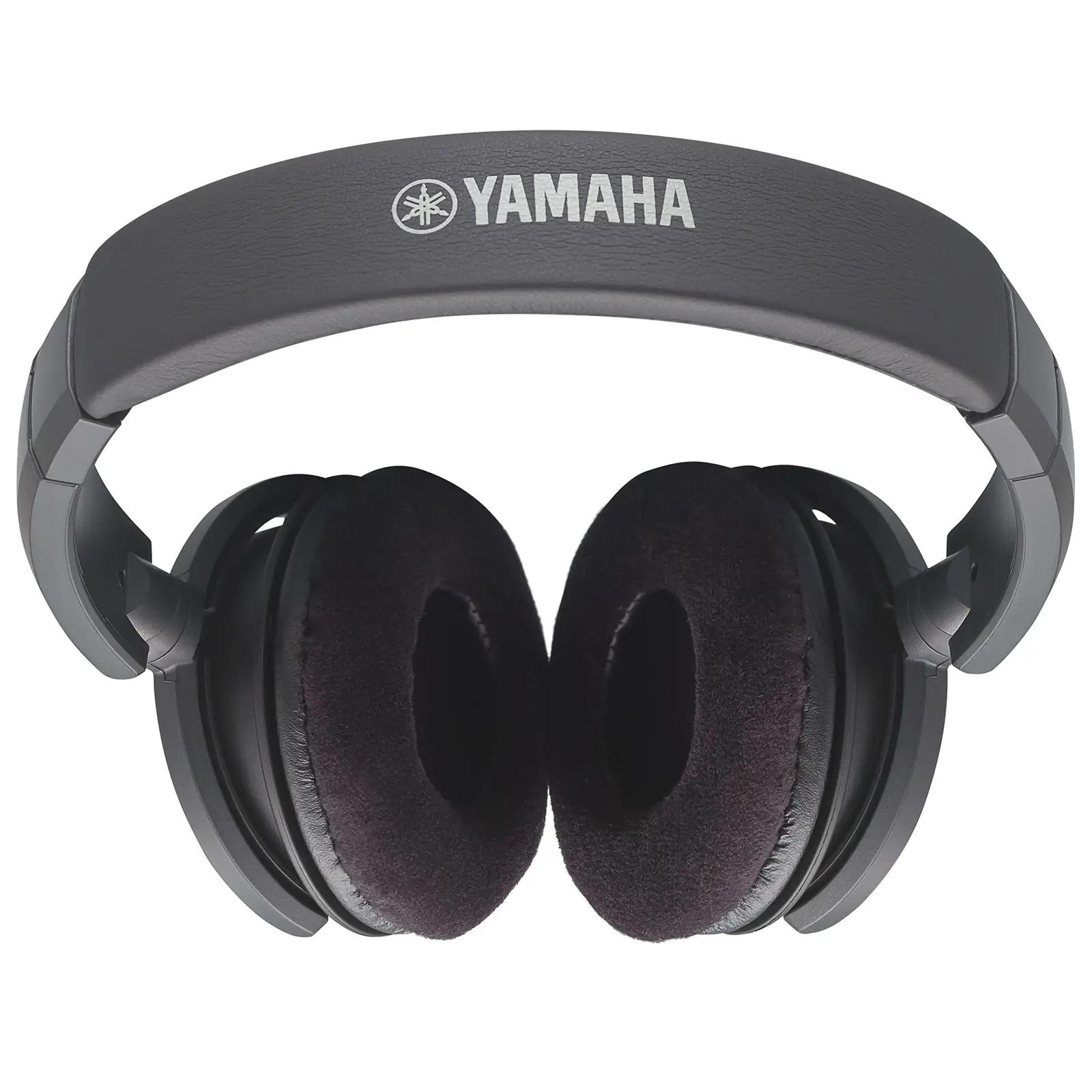Yamaha HPH-150B pehmete kõrvapatjadega õhukesed kõrvaklapid – pakend ja tarvikud