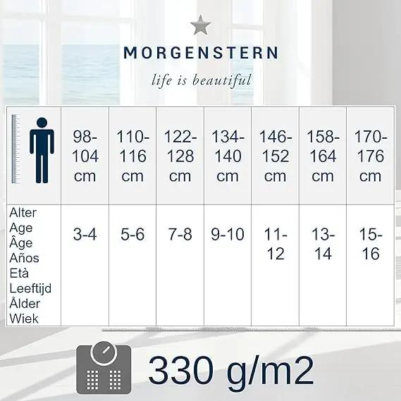 Morgenstern pehme kapuutsiga laste hommikumantel 158–164 cm – pilt 8