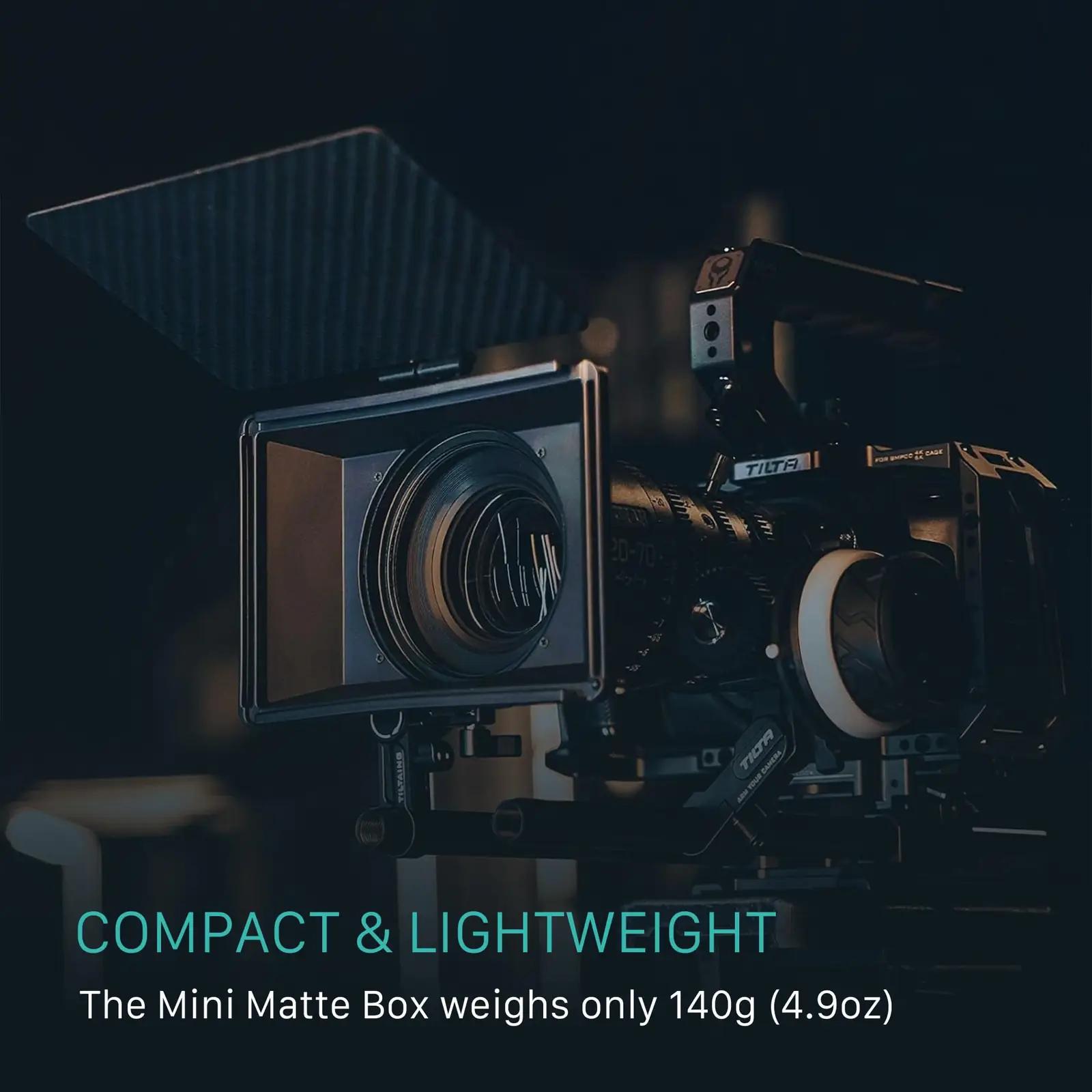 Tilta kerge alumiiniumist mini matte box – sobib DSLR-ile – pilt 6