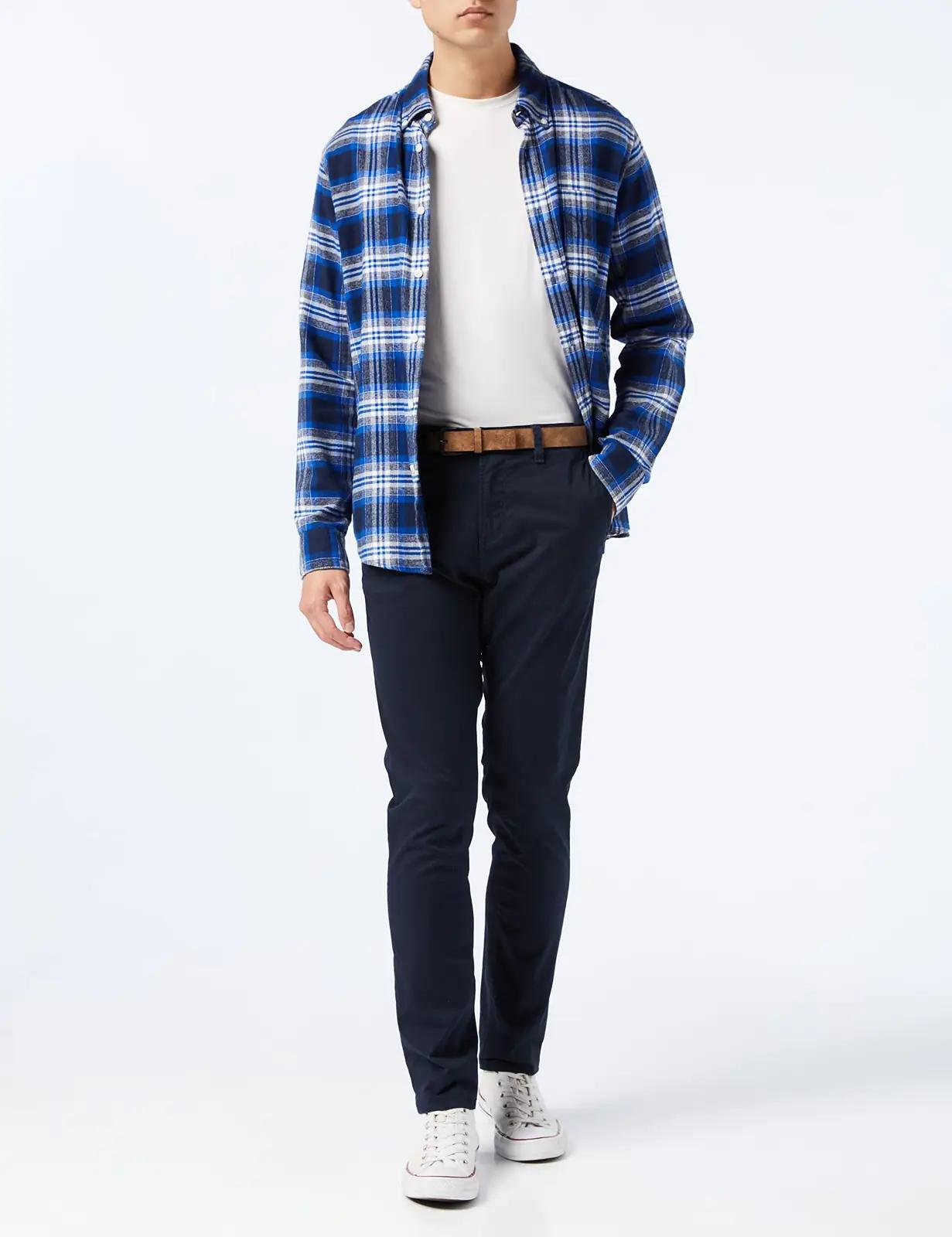 TOM TAILOR Denim slim chino püksid puuvillane mugavus – lisavaade