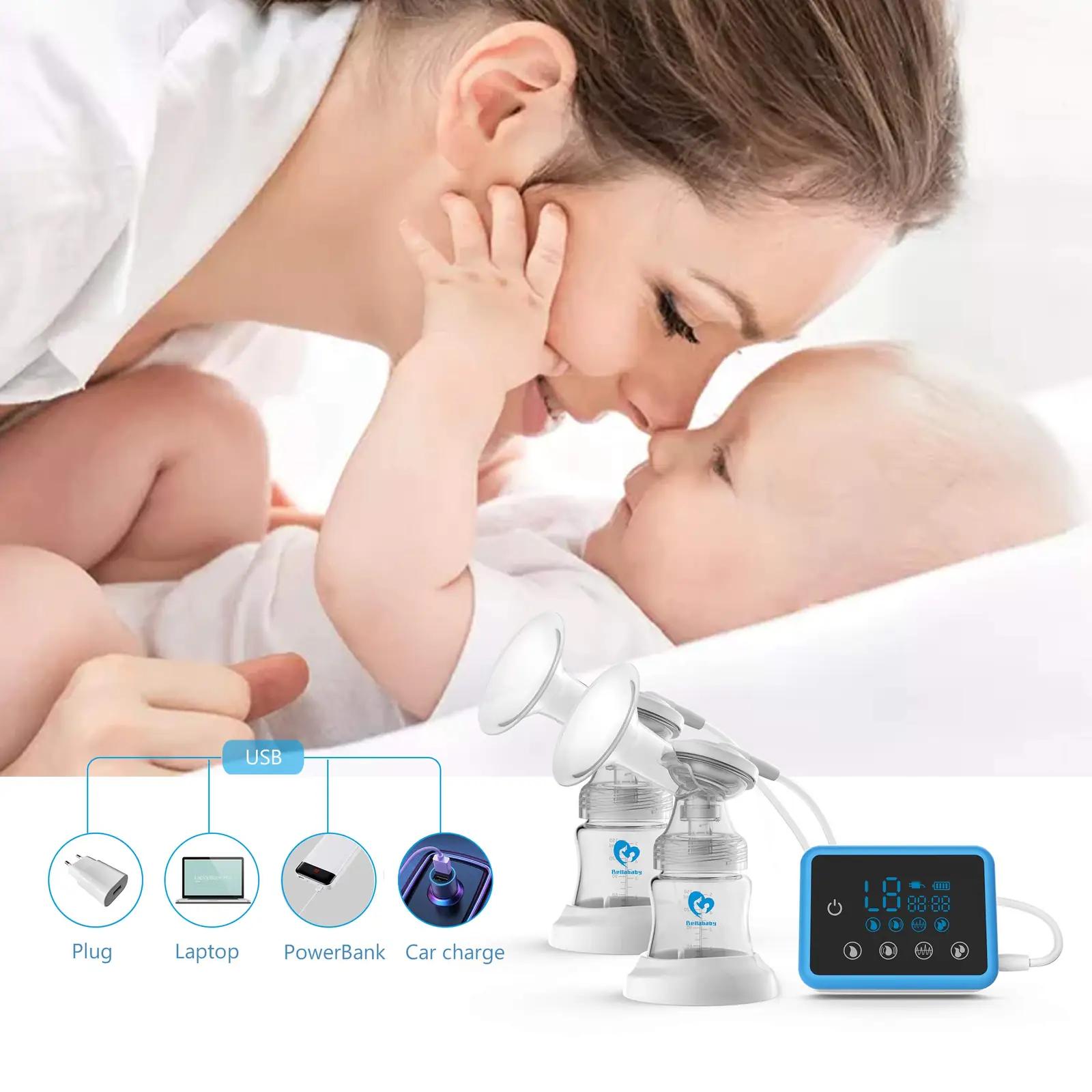 Bellababy kaasaskantav topeltrinnapump BPA-vaba, kingitus emadele – pilt 7