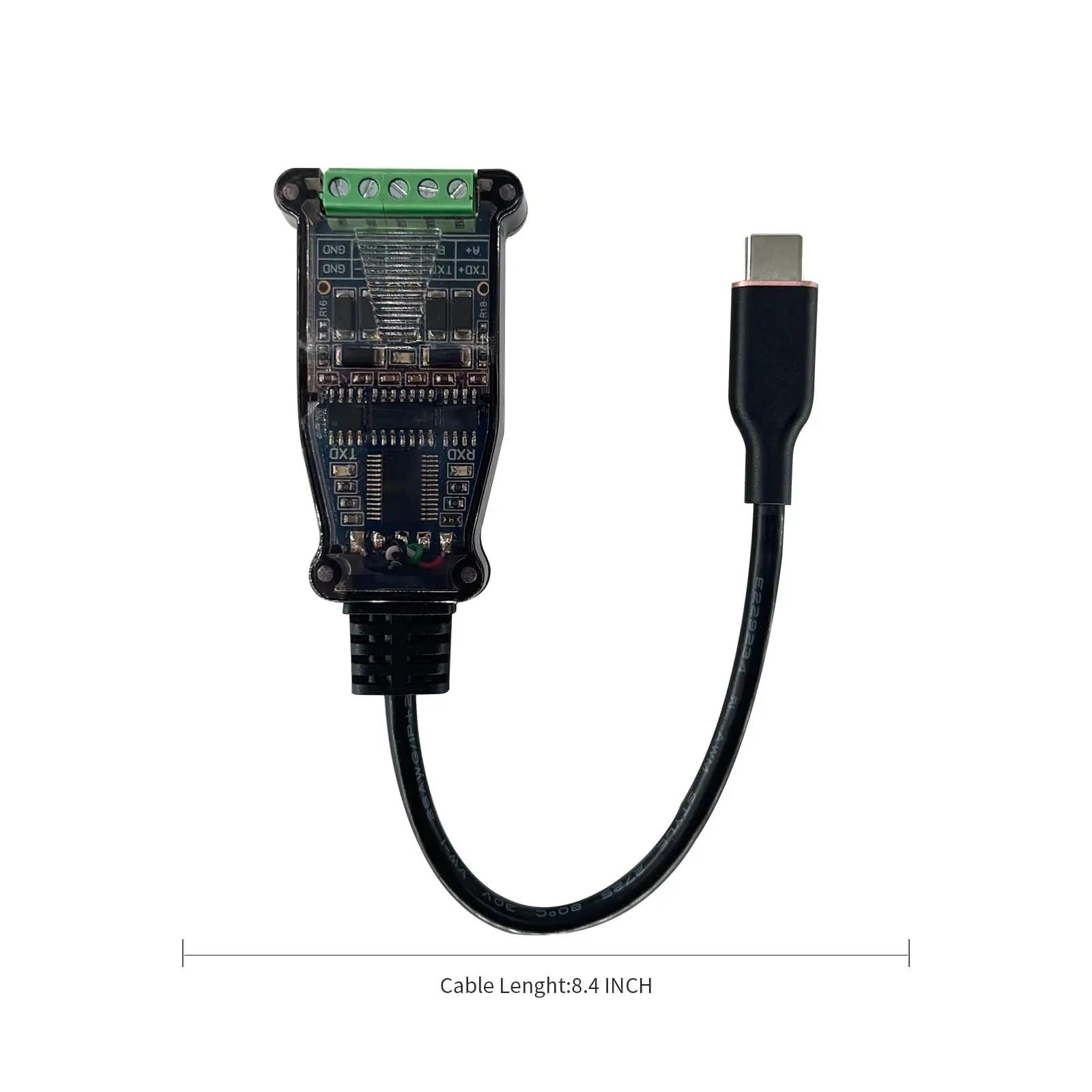 DSD TECH USB-C adapter RS485/RS422 — tööstuslik ja vastupidav – pakend ja tarvikud