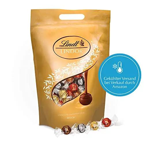 Lindt LINDOR 2 kg kommisegu – pehme šokolaadi kingitus – pilt 9