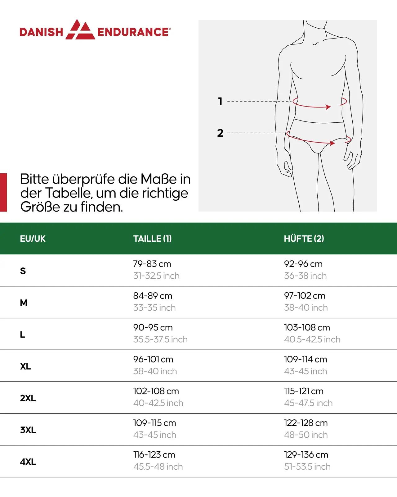 DANISH ENDURANCE bambusest boxershorts — pehme ja hingav XL pakk – pilt 6