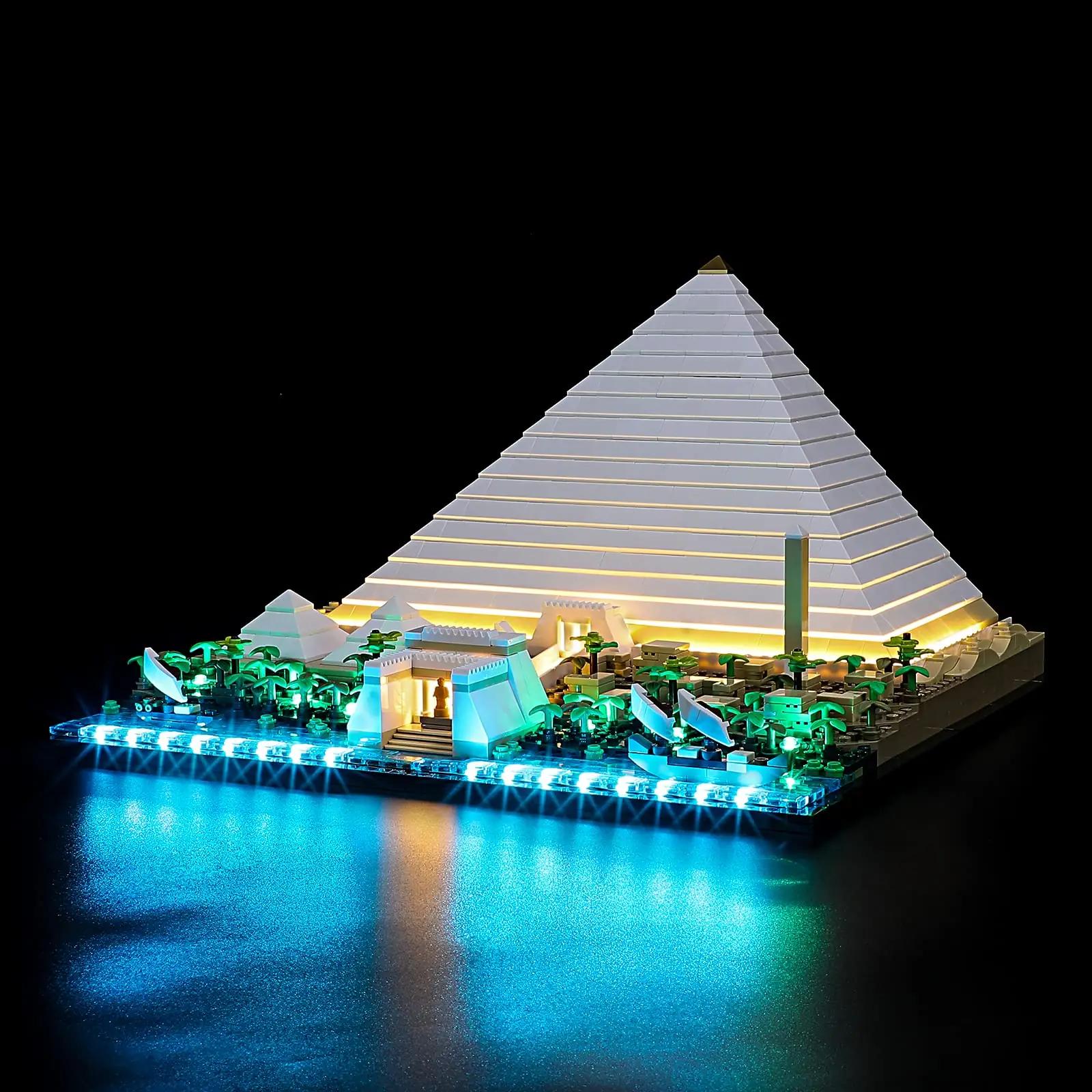YEABRICKS LED-valgustus LEGO mudelile – dekoratiivne aksessuaar – pakend ja tarvikud