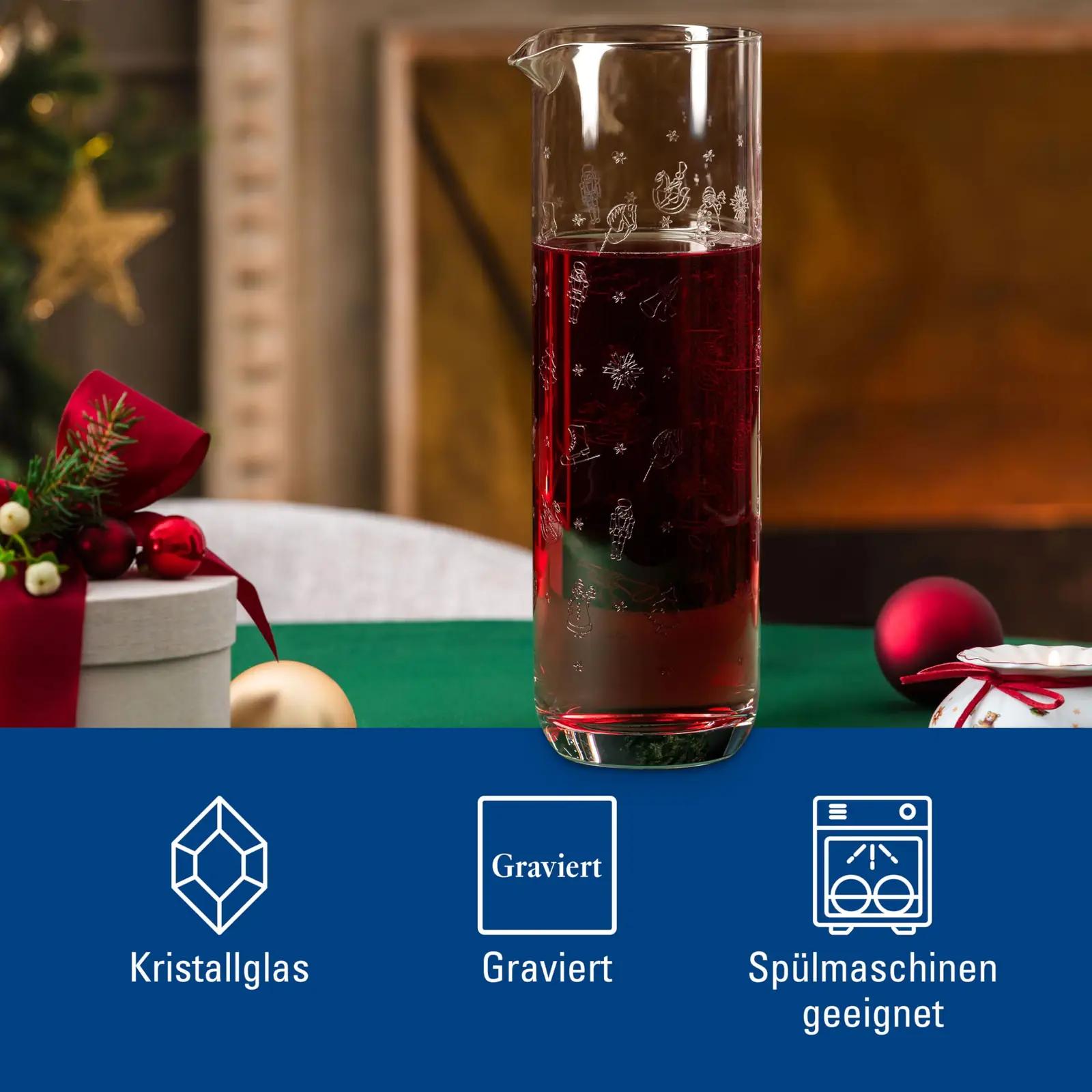Villeroy & Boch klaasikaraff – elegantne 1 l kingitus – pakend ja tarvikud
