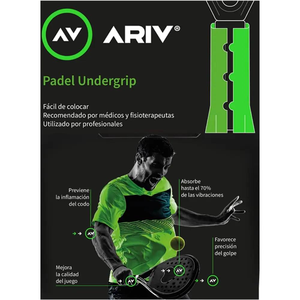 ARIV AV pehme poliuretaanist padel-undergrip mugavuseks – detailne vaade