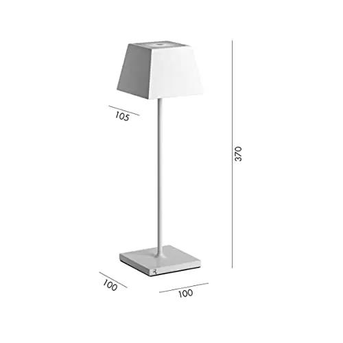 ROSSINI Tiffany laualamp – laaditav LED, elegantne dekoratsioon – pilt 9