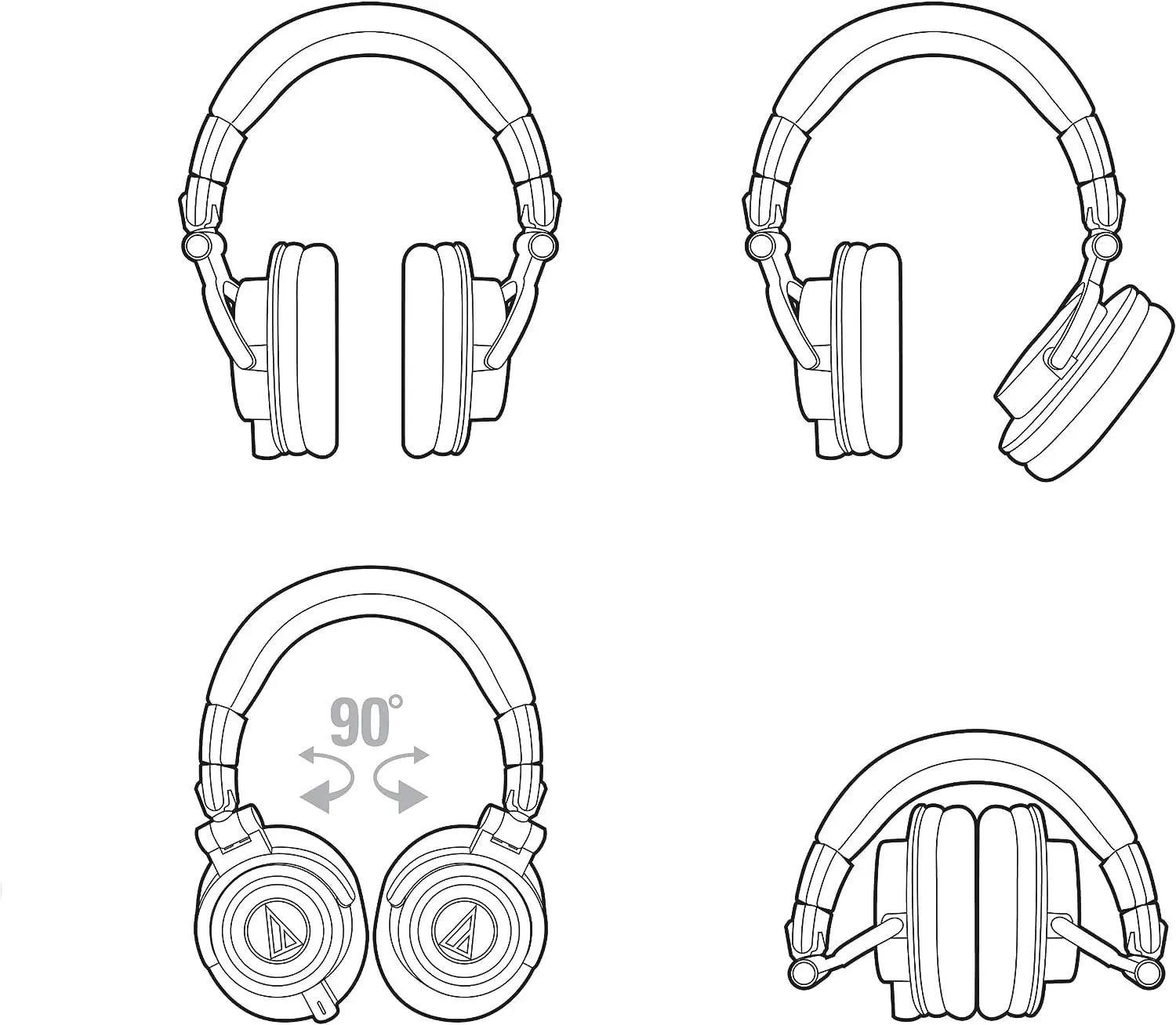 Audio-Technica Audio‑Technica metalne stuudiokõrvaklappide – pilt 9