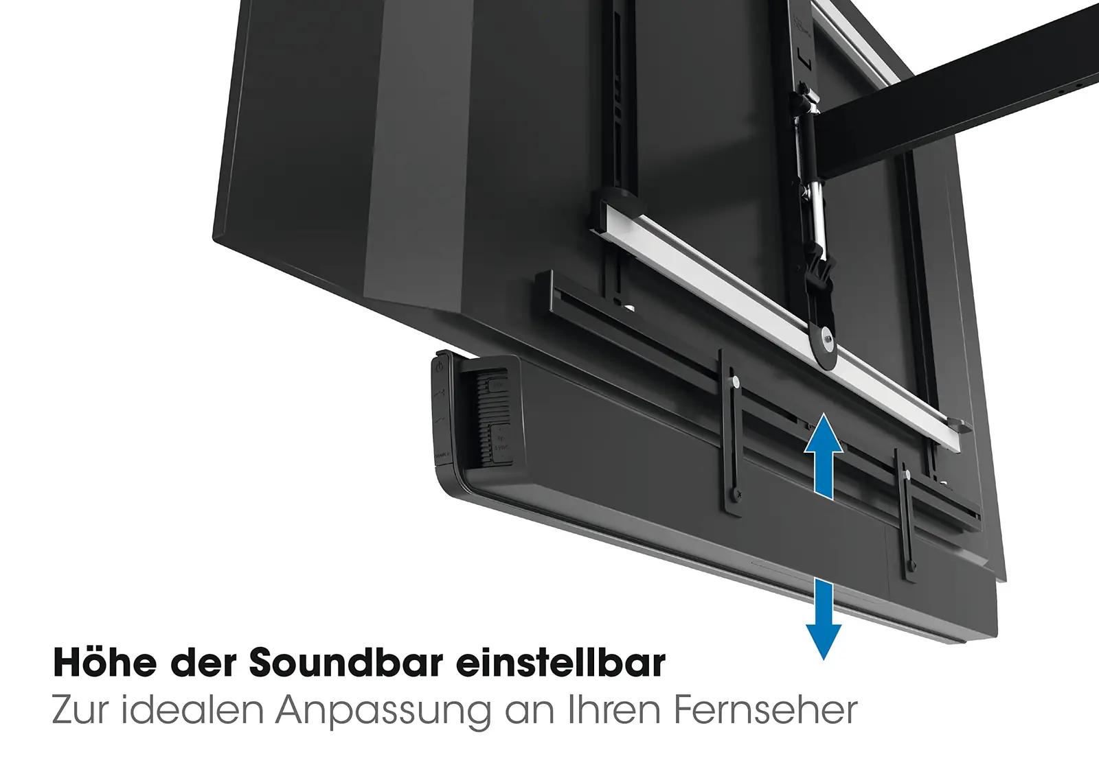 Vogel’s universaalne metallist soundbar-kinnitus – lisavaade