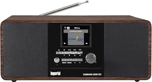 Imperial kõik-ühes DAB+ raadio-CD puidumusteriga — personaalne – detailne vaade