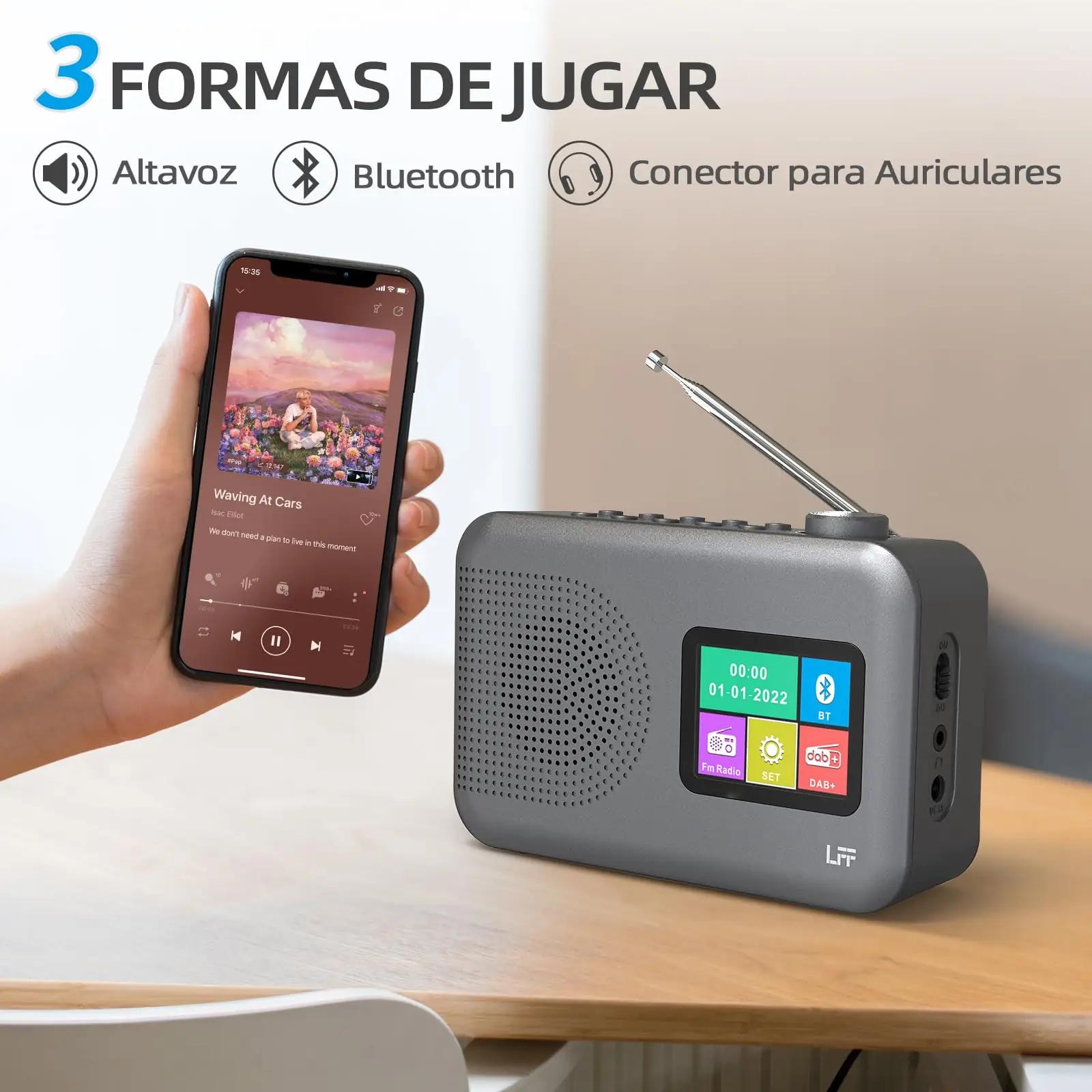 LFF klassikaline ABS-raamiga köögiraadio DAB+ ja Bluetoothiga – pakend ja tarvikud