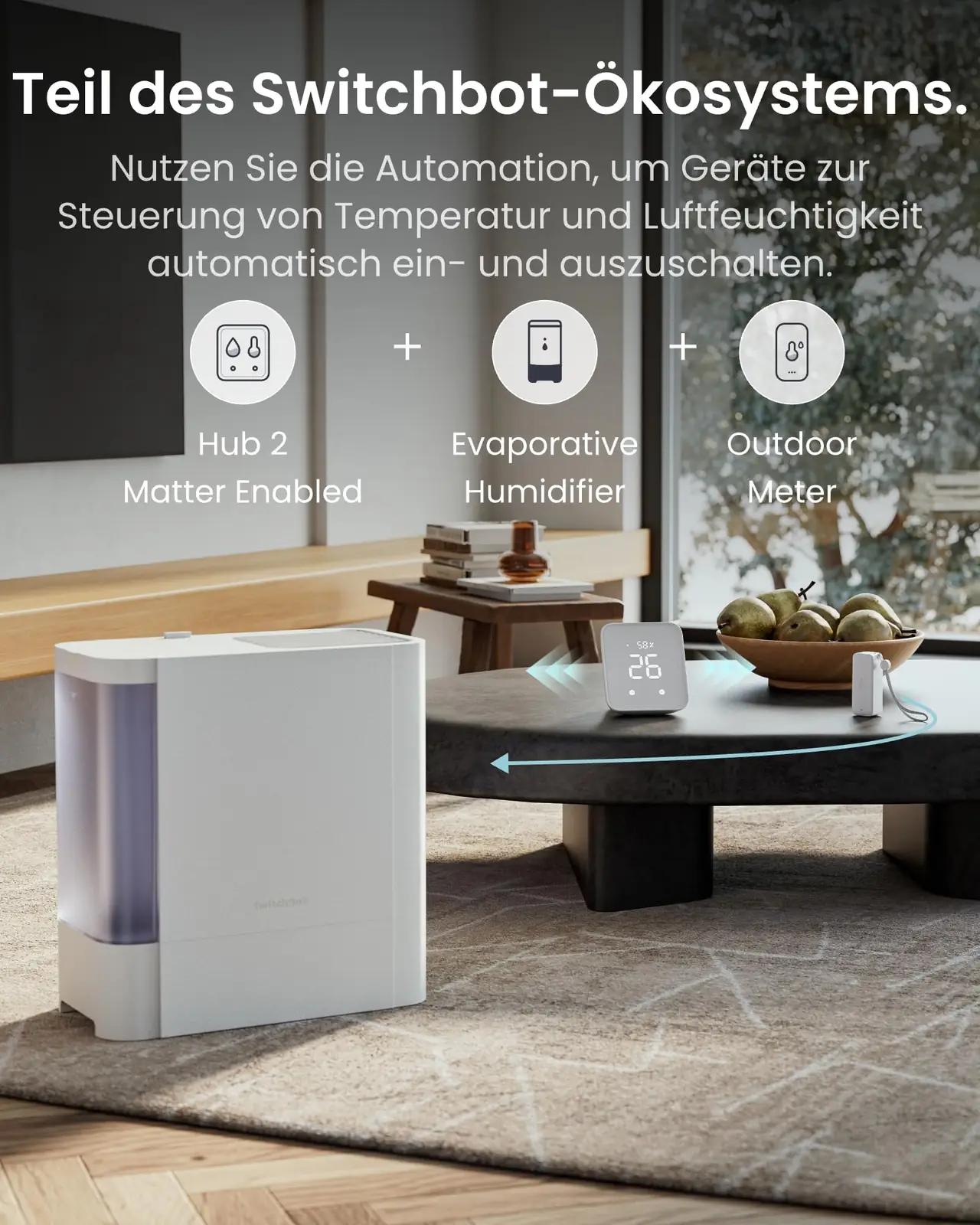 SwitchBot vastupidav niiskus- ja temperatuuriandur komplekt – pilt 7