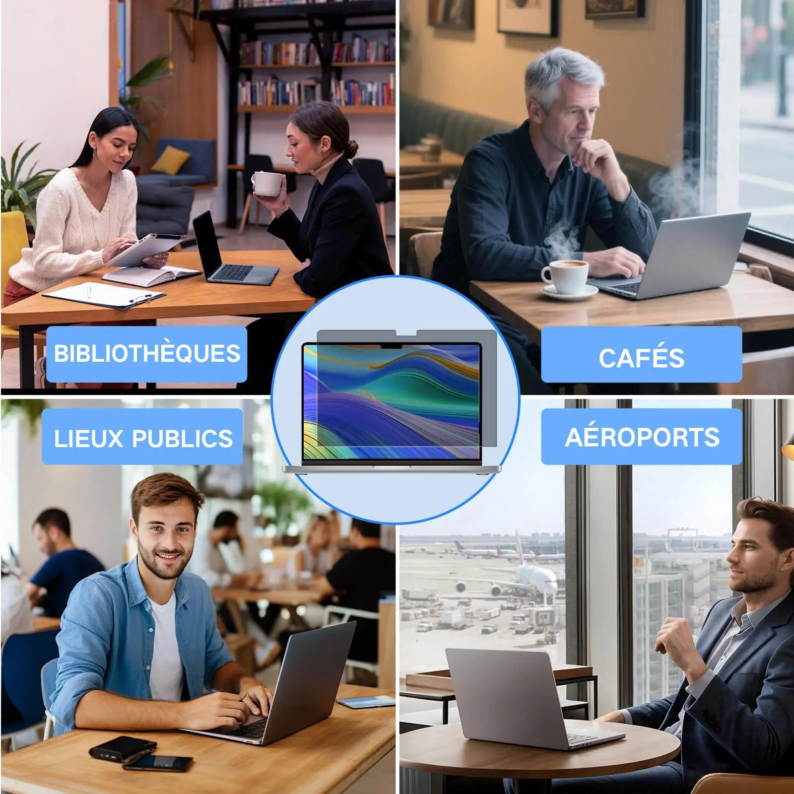 LUSA DESIGN nähtavuskaitse MacBook Air 13,6″ — privaatsus ja – pilt 8