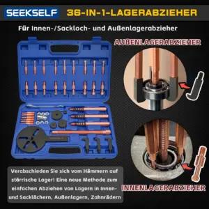 SEEKSELF PULLER-36IN1-BLUE laagrivõtmed – detailne lähivaade
