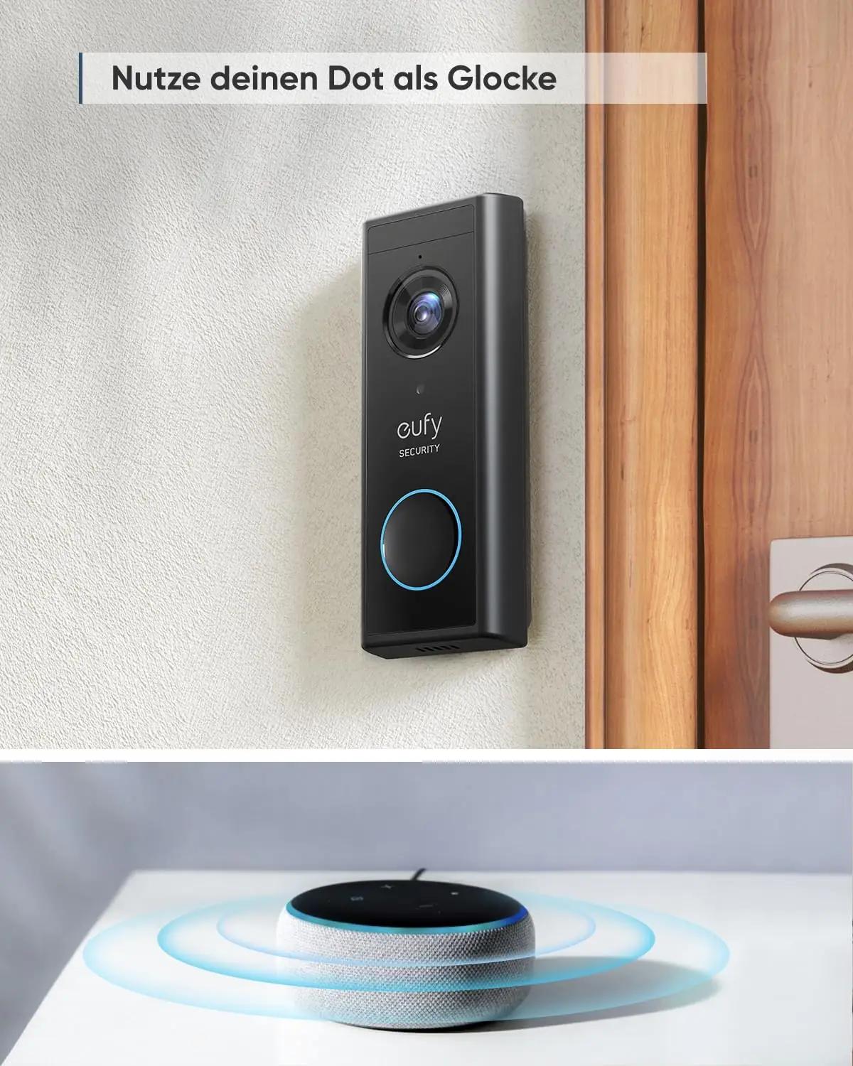 eufy Security traadita lisauksesummer – 2K kaamera ja aku – lisavaade
