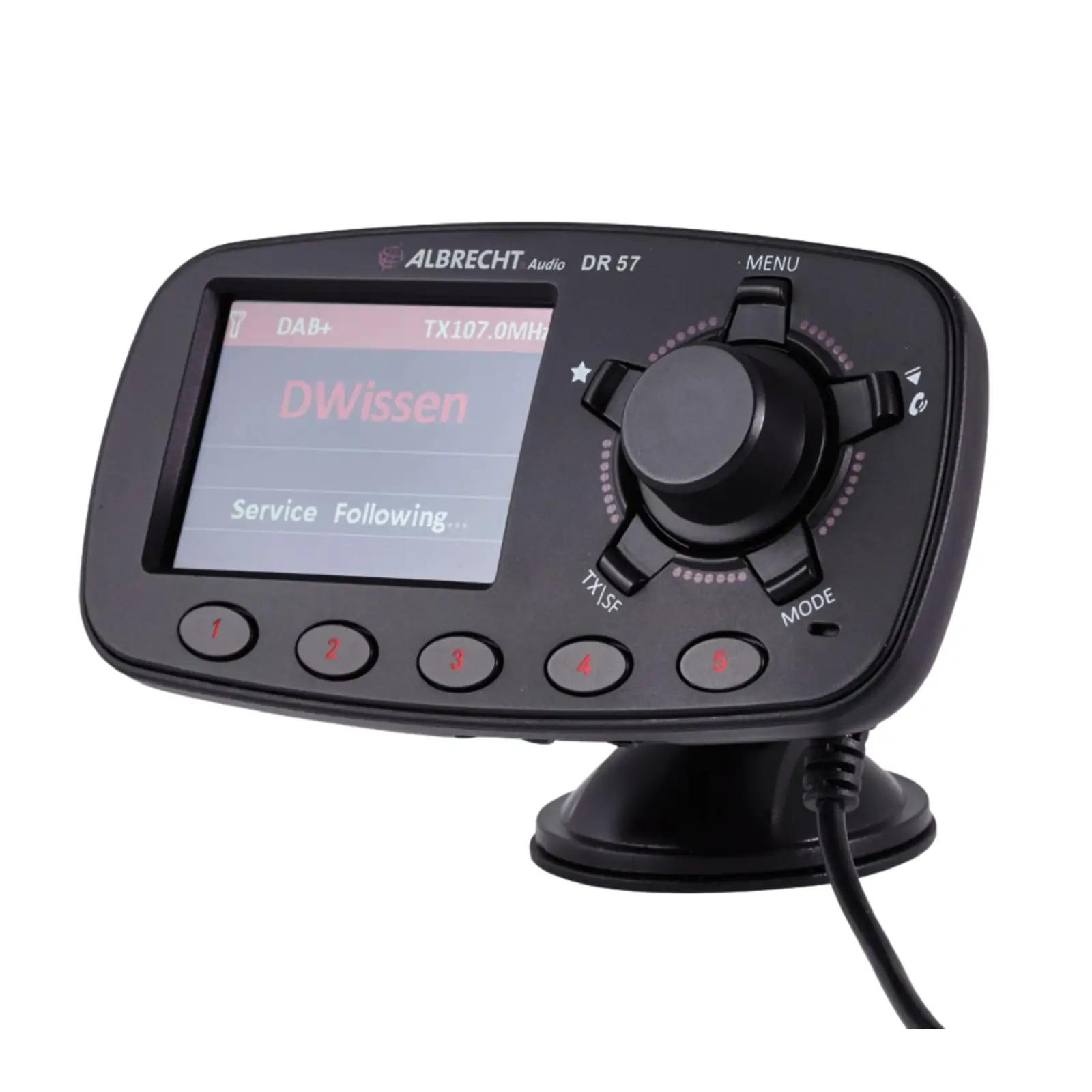 Albrecht DAB+ autoadapter — uuenda autoradio ja voogesita