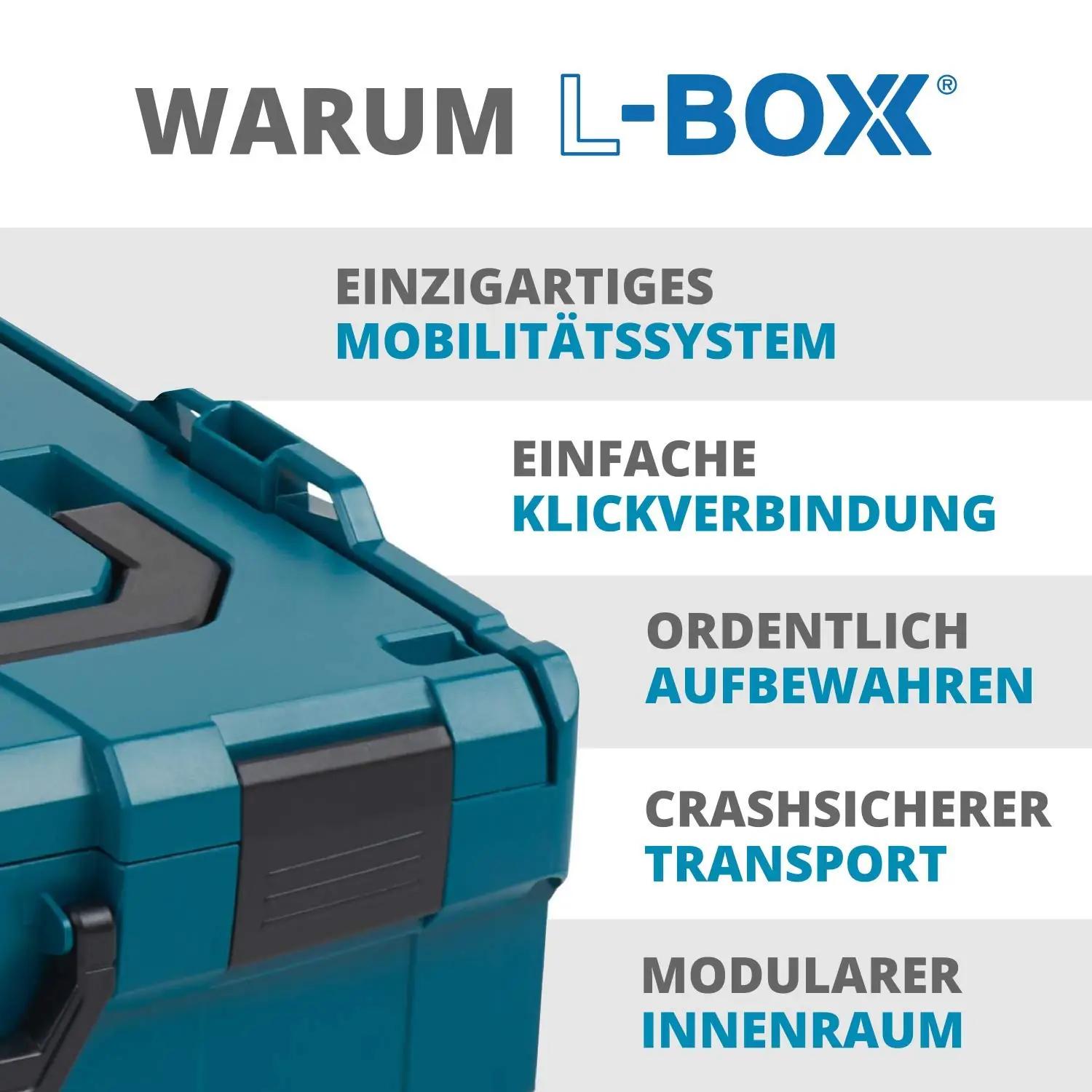 L-BOXX alumiiniumist kinnituskinnitus ja 3m kinnitusrihm – pilt 7