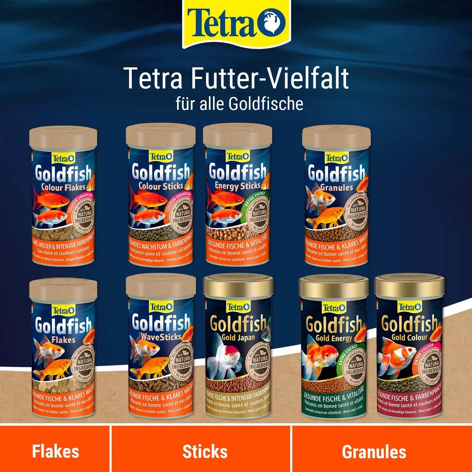 Tetra kuld-kalad ja külmakalade täisväärtuslik 10 L söödaämber – pilt 6