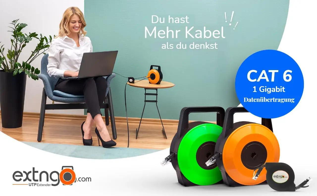 EXTNGO CAT6 10 m lame Ethernet-kaabel – kiire ja kaasaskantav – pilt 6