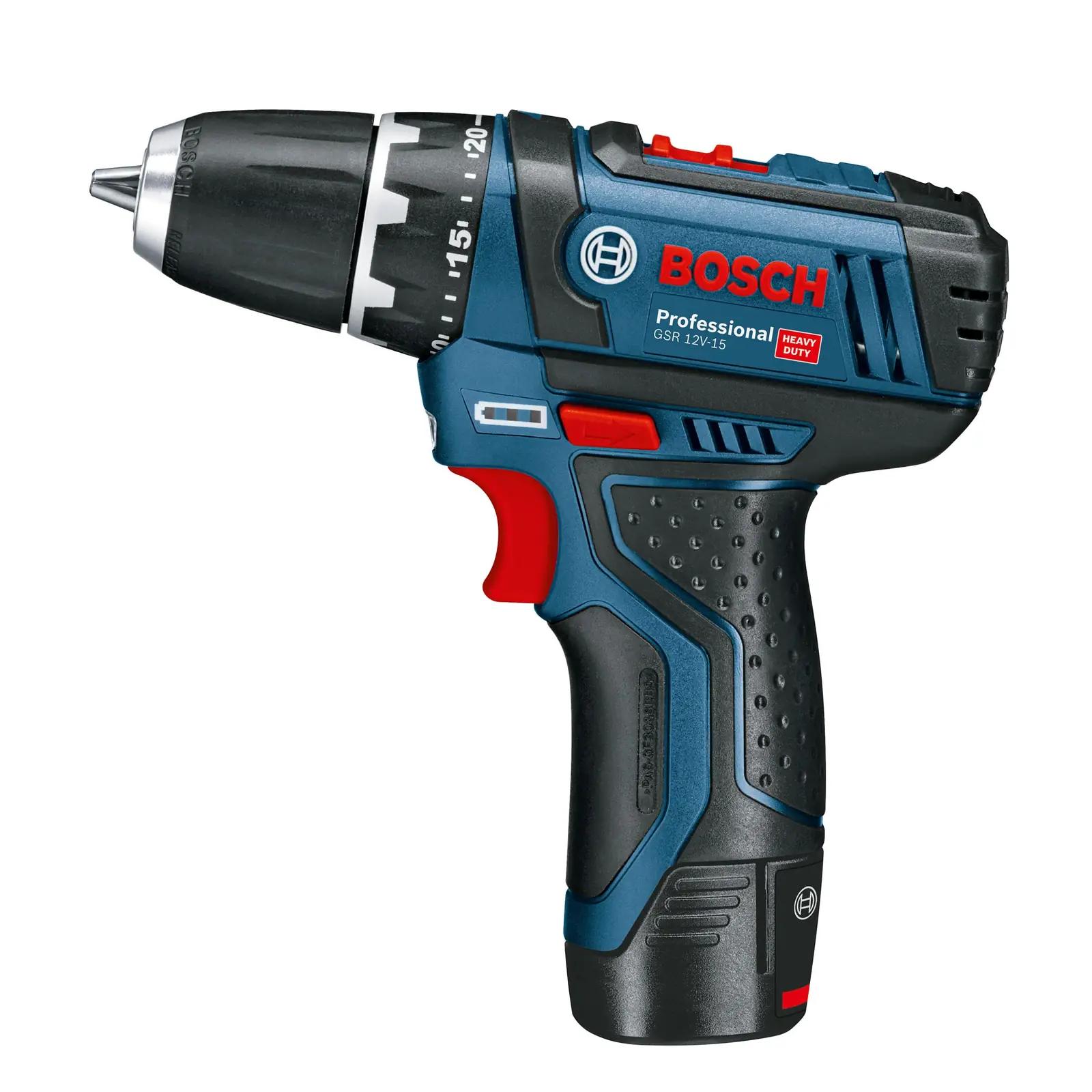 Bosch Professional töökindel 12V juhtmeta puur-viilija komplekt – pilt 8