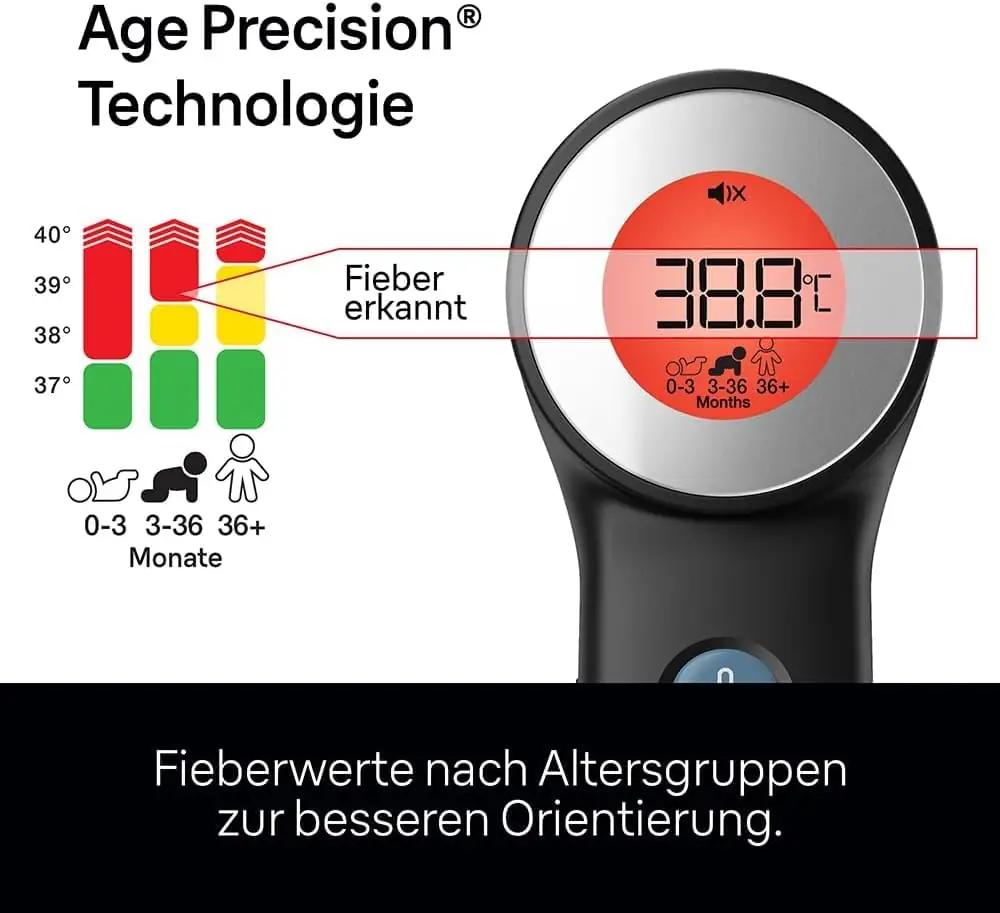 Braun Sensian 7 kontaktivaba otsmiku-termomeeter – täpne ja ohutu – detailne vaade