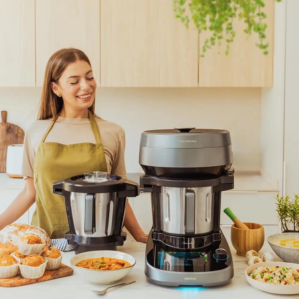 Cecotec köögirobot 2200 W – mitmekülgne kokkamise aitaja – lisavaade
