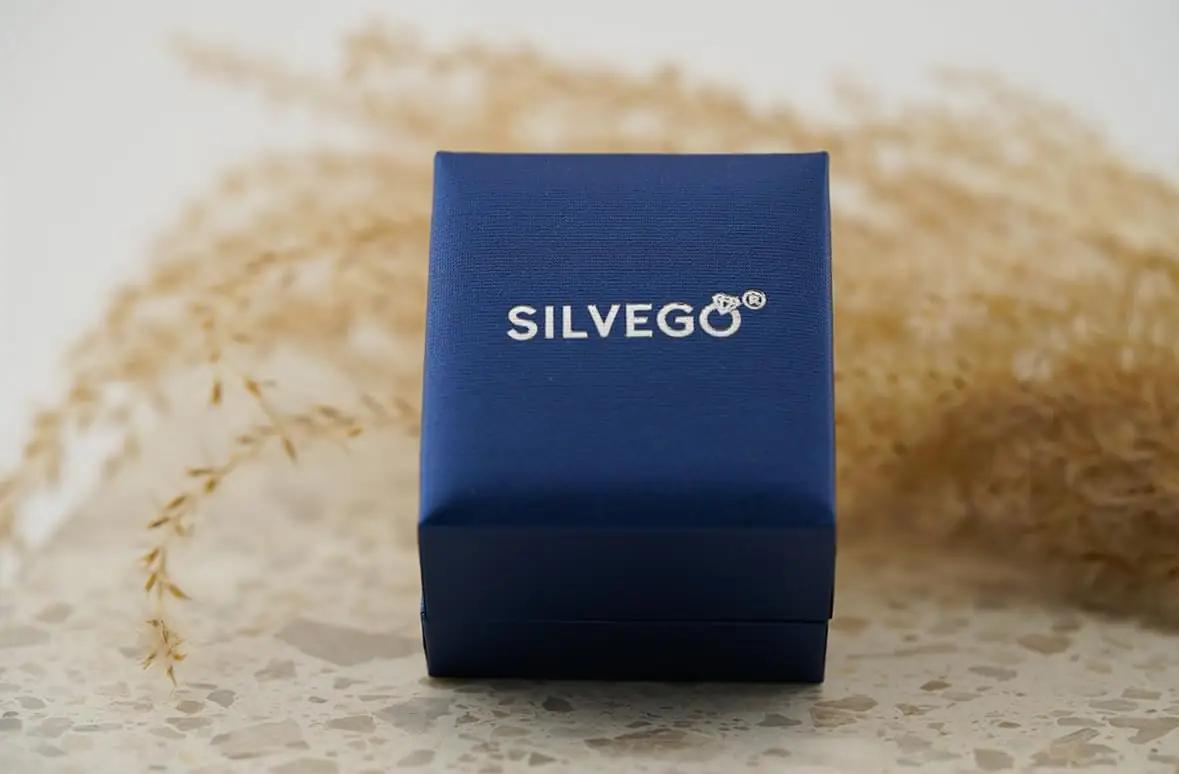 SILVEGO hõbedane kihlasõrmus Swarovski tsirkooniga — elegantne – lisavaade