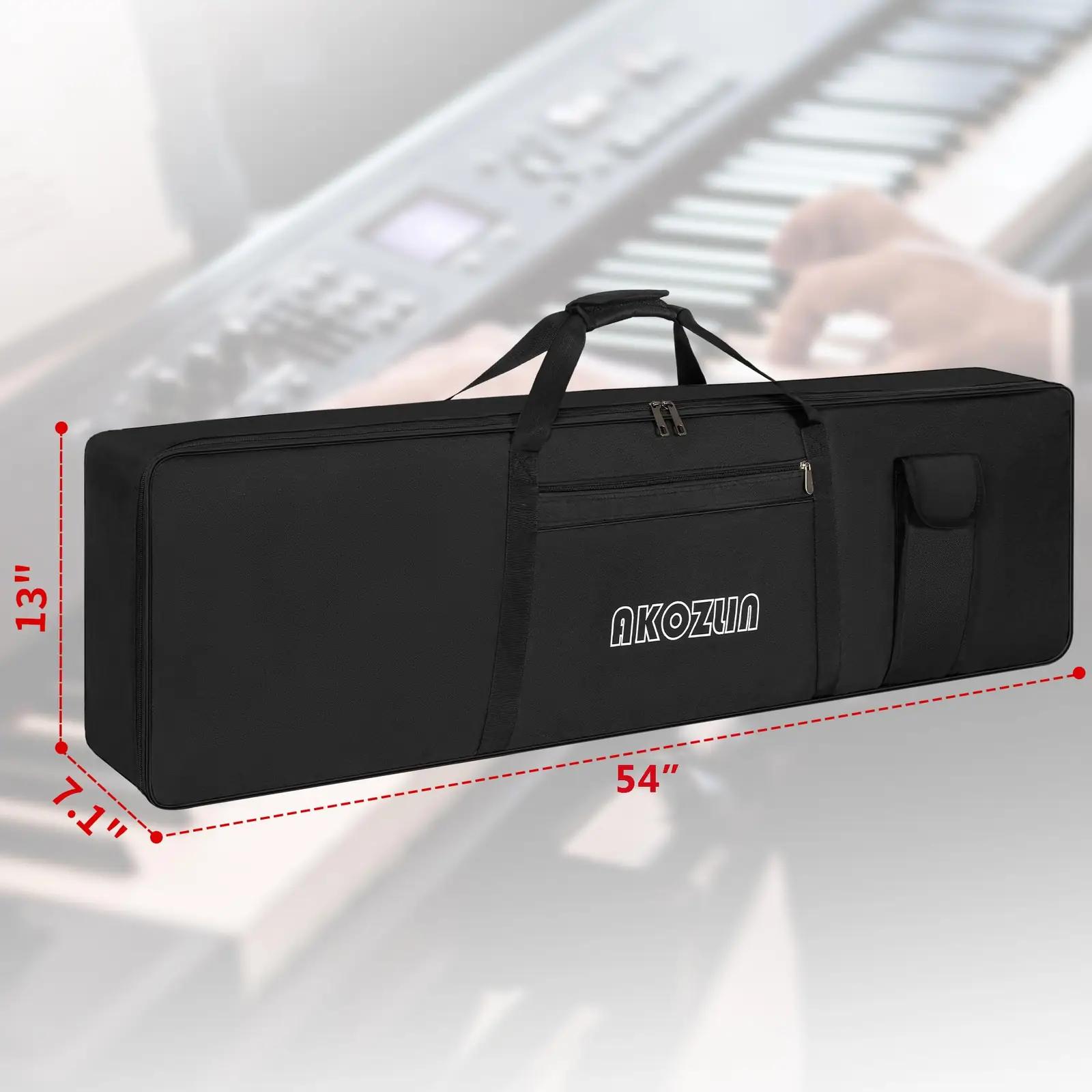 AKOZLIN Y00017-AKOZLIN-DZQB-88keys-BK&YL-US kotid – detailne lähivaade