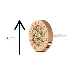 Tommy Hilfiger 2780567 kõrvarõngad – detailne lähivaade