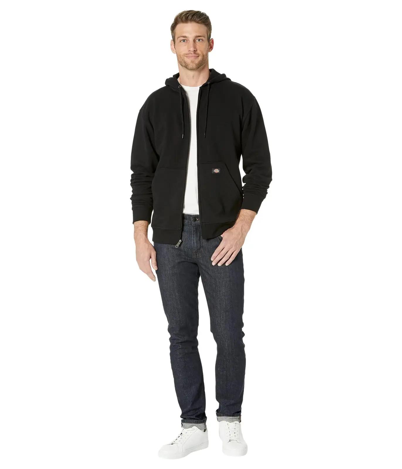 Dickies pehme puuvillane kapuutsiga fliisvest — suurus XXL – lisavaade