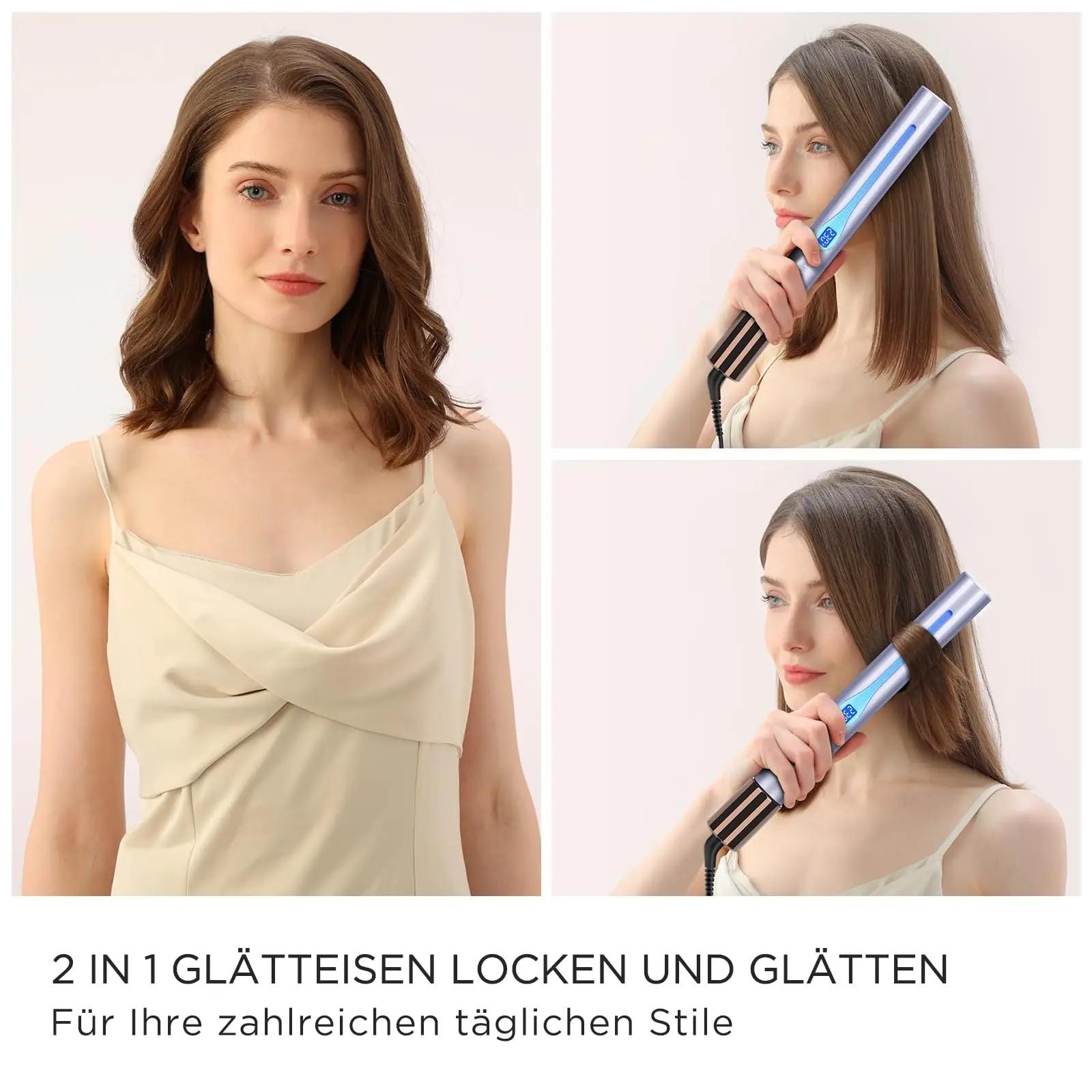 PARWIN PRO BEAUTY keramiline 2‑in‑1 sirgendaja ja lokitaja – pilt 6