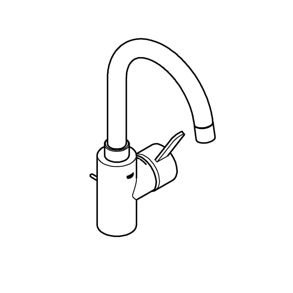 GROHE kvaliteetne vannitoa segisti – veesäästlik ja vastupidav – kasutusnäide