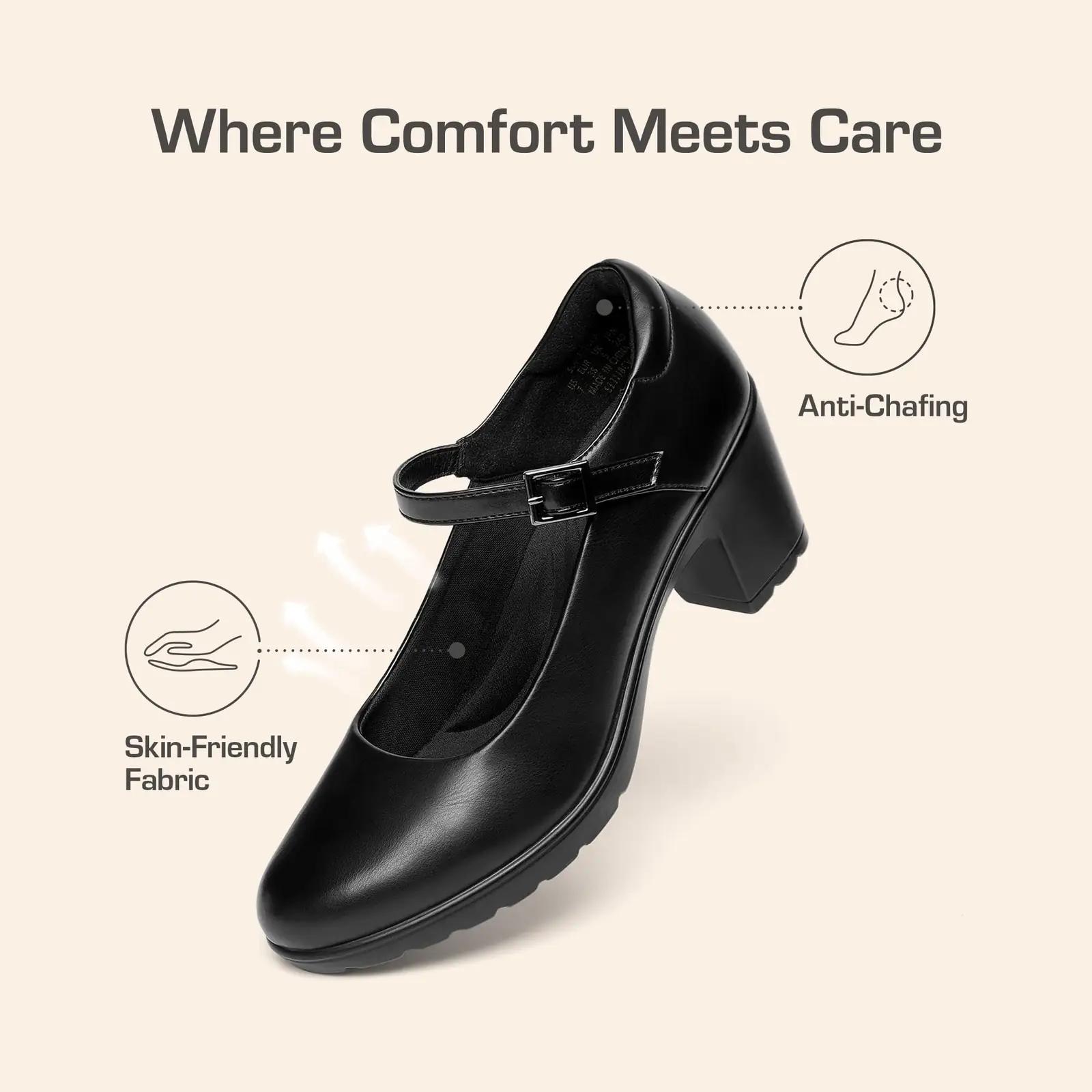 DREAM PAIRS stiilsed Mary Janes platvorm-kontsaga kingad (40) – lisavaade