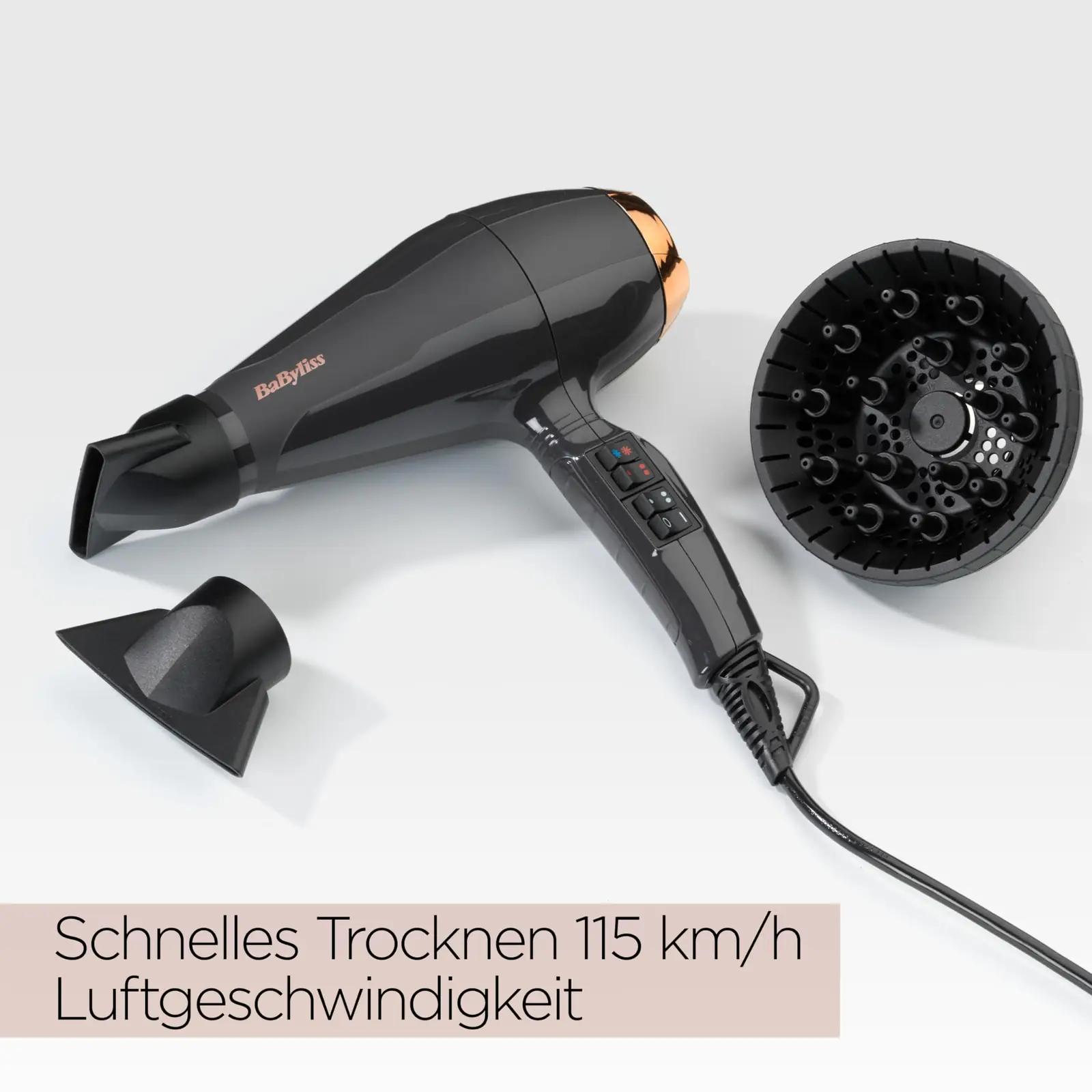 BaByliss 6719DE juuksekuivatid – detailne lähivaade