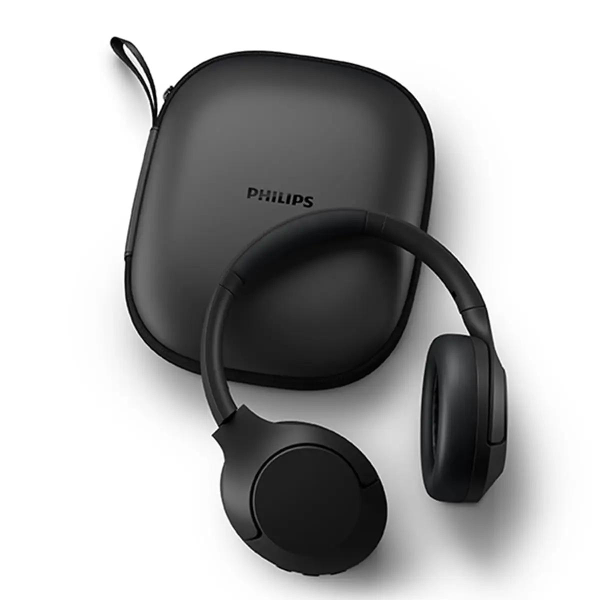 Philips must plastikust mürasummutusega over-ear kõrvaklapid – kasutusnäide
