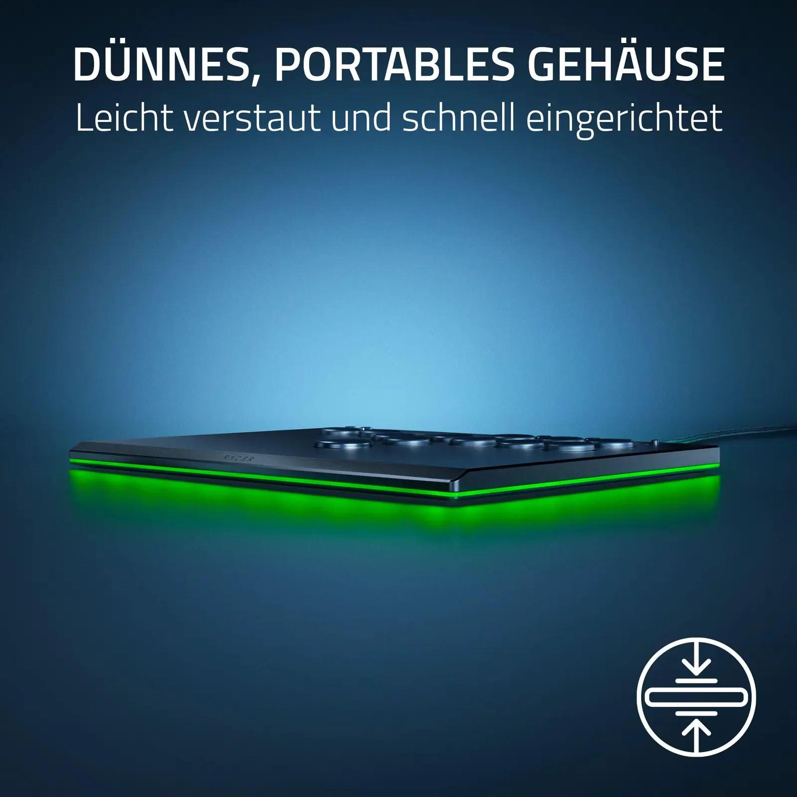 Razer Kitsune ergonoomiline portatiivne arcade-controller PS5 ja – kasutusnäide