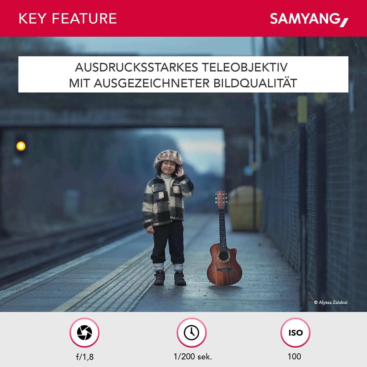SAMYANG terav F1.8 135mm teleobjektiiv Sony FE jaoks – pilt 6